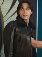 Sebastián Langarica Rebelde Black Leather Jacket