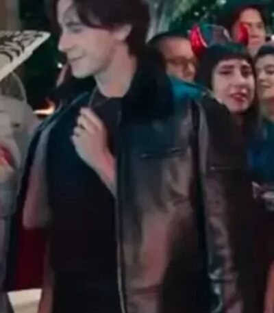 Sebastián Langarica Rebelde Black Leather Jacket