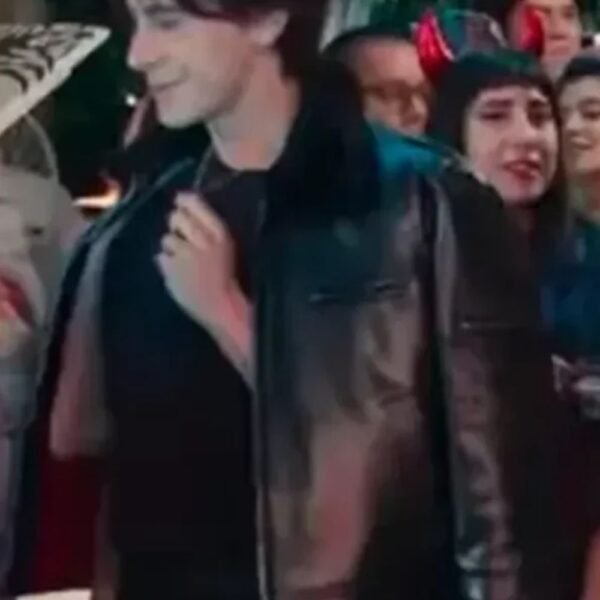 Sebastián Langarica Rebelde Black Leather Jacket