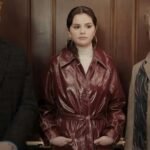 Selena Gomez Only Murders In The Building Leather Coat