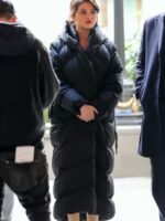 Selena Gomez Only Murders In The Building Long Parachute Puffer Coat