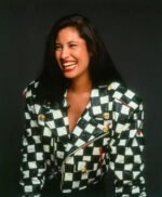 Selena Quintanilla Checkered Vegan Leather Jacket