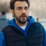 Selim Kiran As the Crow Flies Black Puffer Vest