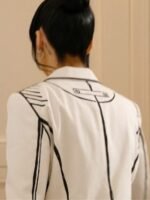 Selling Sunset S06 Bre Tiesi White Coat