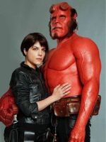 Selma Blair Hellboy 2 The Golden Army Black Leather Jacket