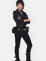 Selma Blair Hellboy 2 The Golden Army Black Leather Jacket