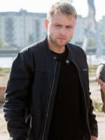 Sense8 Wolfgang Bogdanow Black Leather Jacket