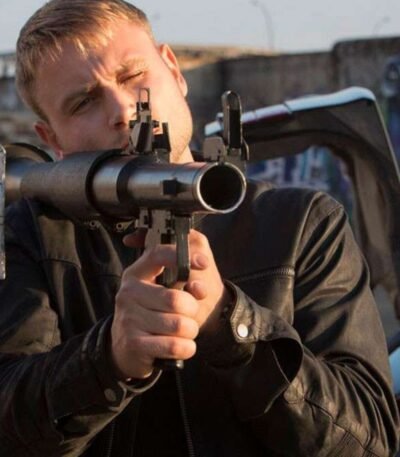 Sense8 Wolfgang Bogdanow Black Leather Jacket