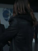 Serinda Swan Reacher S02 Black Leather Jacket