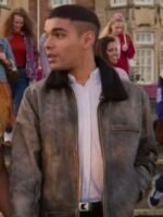 Sex Education S02 Sami Outalbali Distressed Jacket