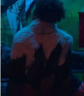 Sex_Life Sasha Snow Fur Coat