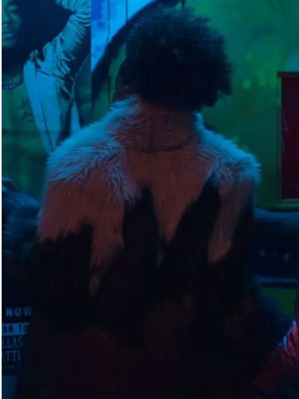 Sex_Life Sasha Snow Fur Coat