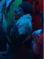 Sex_Life Sasha Snow Fur Coat