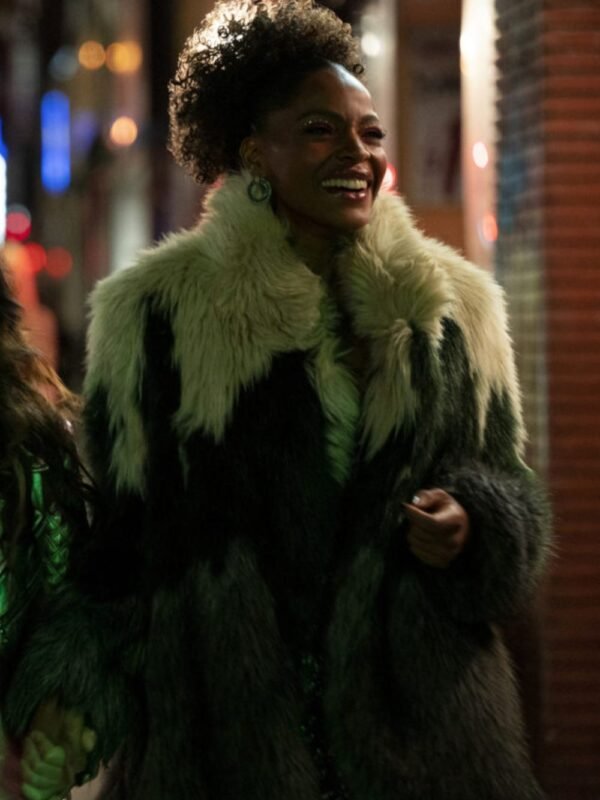 Sex_Life Sasha Snow Fur Coat