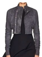Shadowhunters Clary Fray Cropped Bomber Jacket