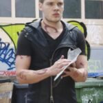Shadowhunters Dominic Sherwood Biker Leather Vest