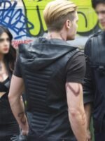 Shadowhunters Dominic Sherwood Biker Leather Vest