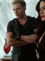 Shadowhunters Dominic Sherwood Biker Leather Vest
