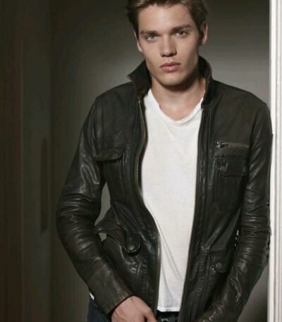 Shadowhunters Jace Wayland Four Pockets Leather Jacket