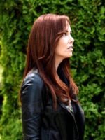 Shadowhunters Jocelyn Fray Black Leather Jacket