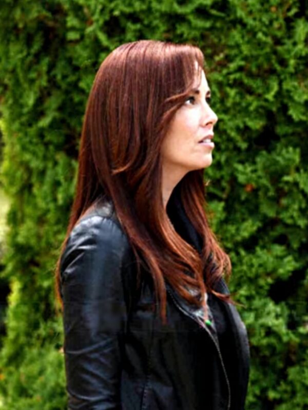 Shadowhunters Jocelyn Fray Black Leather Jacket