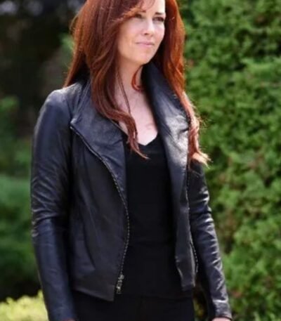 Shadowhunters Jocelyn Fray Black Leather Jacket
