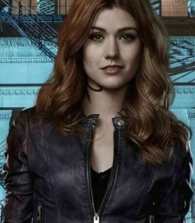 Shadowhunters Katherine Mcnamara Black Bomber Jacket