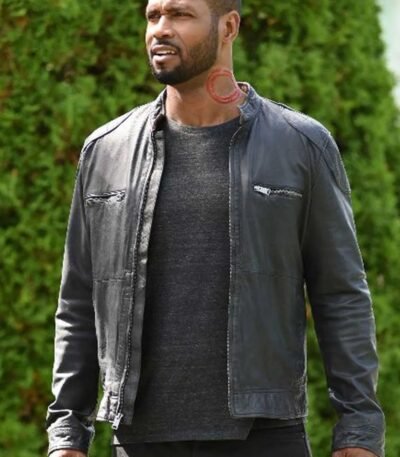 Shadowhunters S03 Isaiah Mustafa Black Leather Jacket
