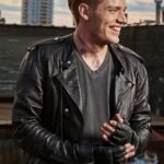 Shadowhunters S03 Jace Wayland Leather Jacket