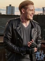 Shadowhunters S03 Jace Wayland Leather Jacket