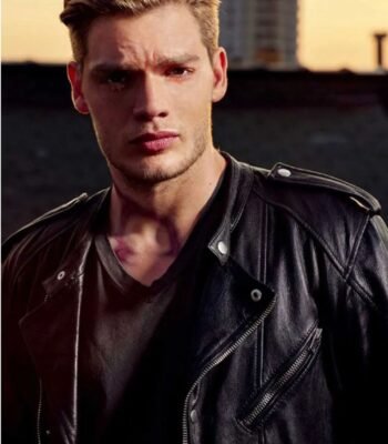 Shadowhunters S03 Jace Wayland Leather Jacket
