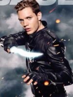 Shadowhunters S03 Jace Wayland Leather Jacket