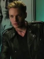 Shadowhunters S03 Jace Wayland Leather Jacket