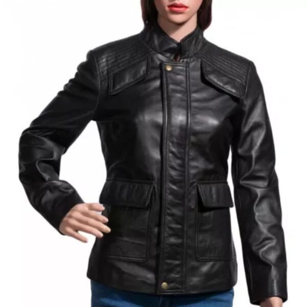 Shailene Woodley Divergent Dauntless Black Jacket