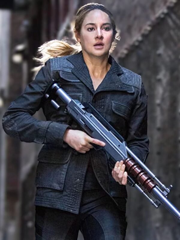 Shailene Woodley Divergent Dauntless Black Jacket