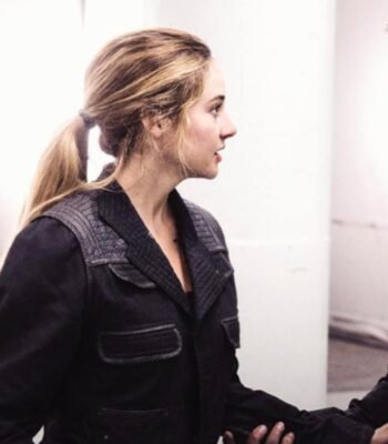 Shailene Woodley Divergent Dauntless Black Jacket
