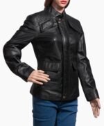 Shailene Woodley Divergent Dauntless Black Jacket