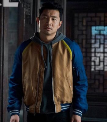 Shang-Chi and The Legend of Ten Rings Blue Bomber Jacket