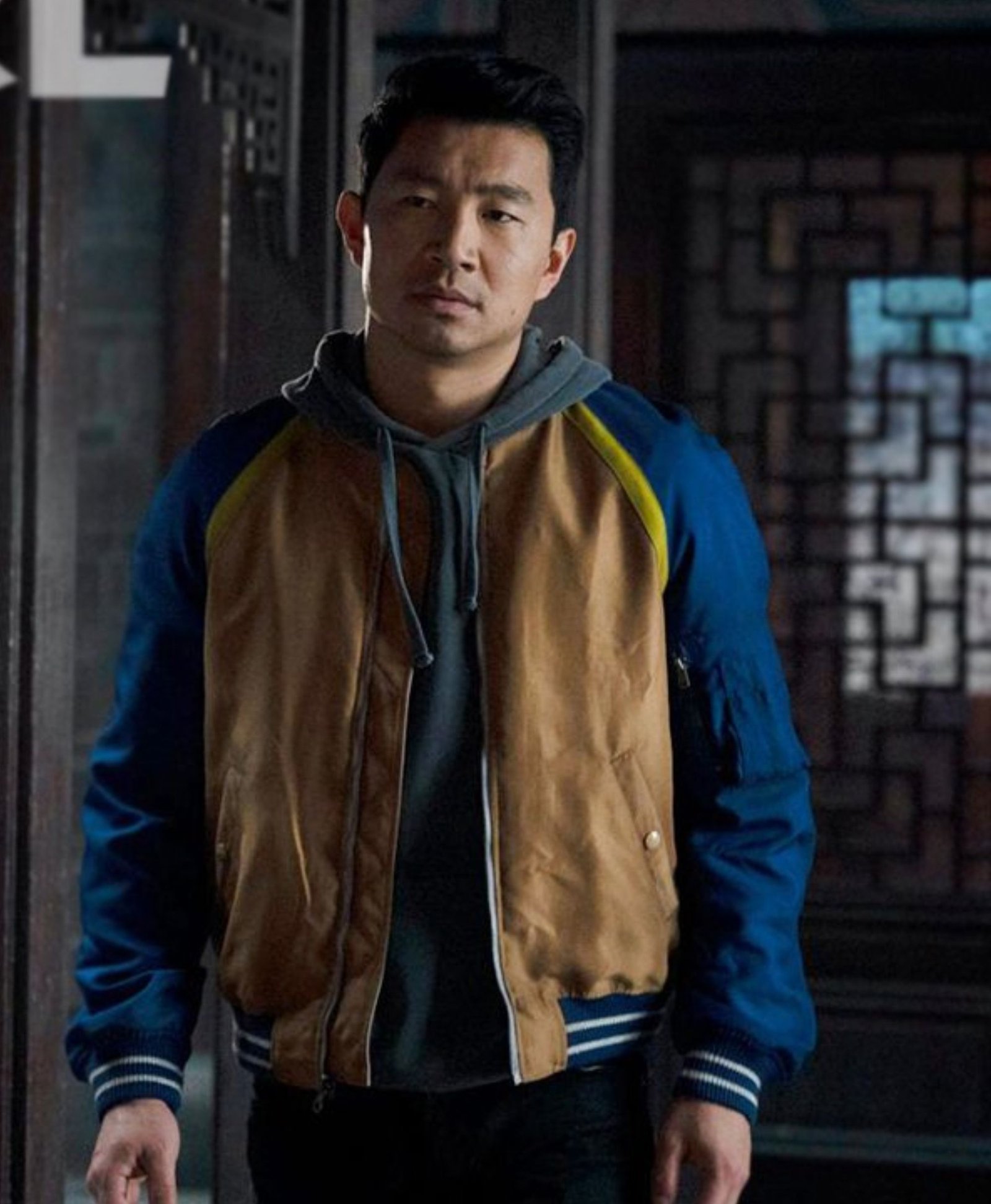 Shang-Chi and The Legend of Ten Rings Blue Bomber Jacket Shang-Chi and The Legend of Ten Rings Blue Bomber Jacket