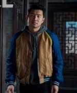 Shang-Chi and The Legend of Ten Rings Blue Bomber Jacket