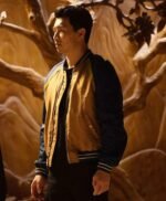 Shang-Chi and The Legend of Ten Rings Blue Bomber Jacket