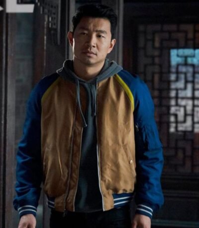 Shang-Chi and The Legend of Ten Rings Blue Bomber Jacket