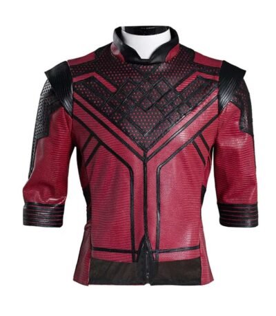 Shang-Chi and The Legend of Ten Rings Red and Black Costume Jacket
