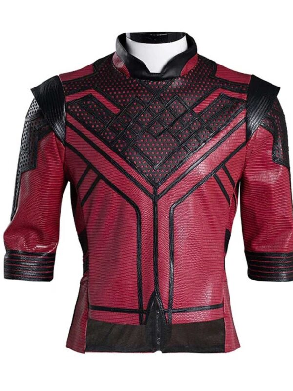Shang-Chi and The Legend of Ten Rings Red and Black Costume Jacket