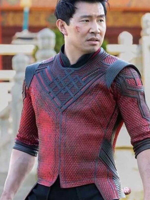 Shang-Chi and The Legend of Ten Rings Red and Black Costume Jacket