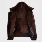 Shawn SF Brown Shearling Leather Jacket