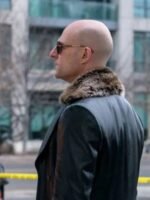 Shazam Dr Thaddeus Sivana Leather Long Trench Coat