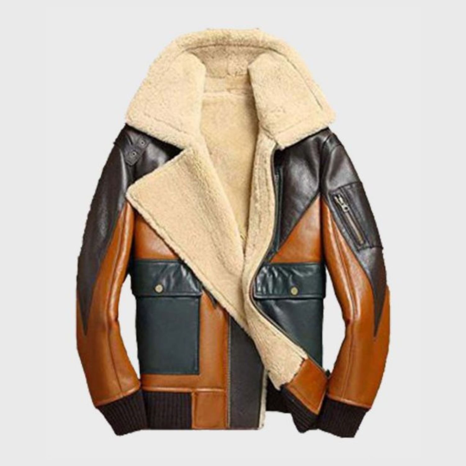 Sheepskin Miller Shearling Bomber Jacket Sheepskin Miller Shearling Bomber Jacket