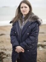 Shetland DS Alison McIntosh Blue Hooded Jacket