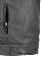 Shia Labeouf Transformers 3 Grey Leather Jacket